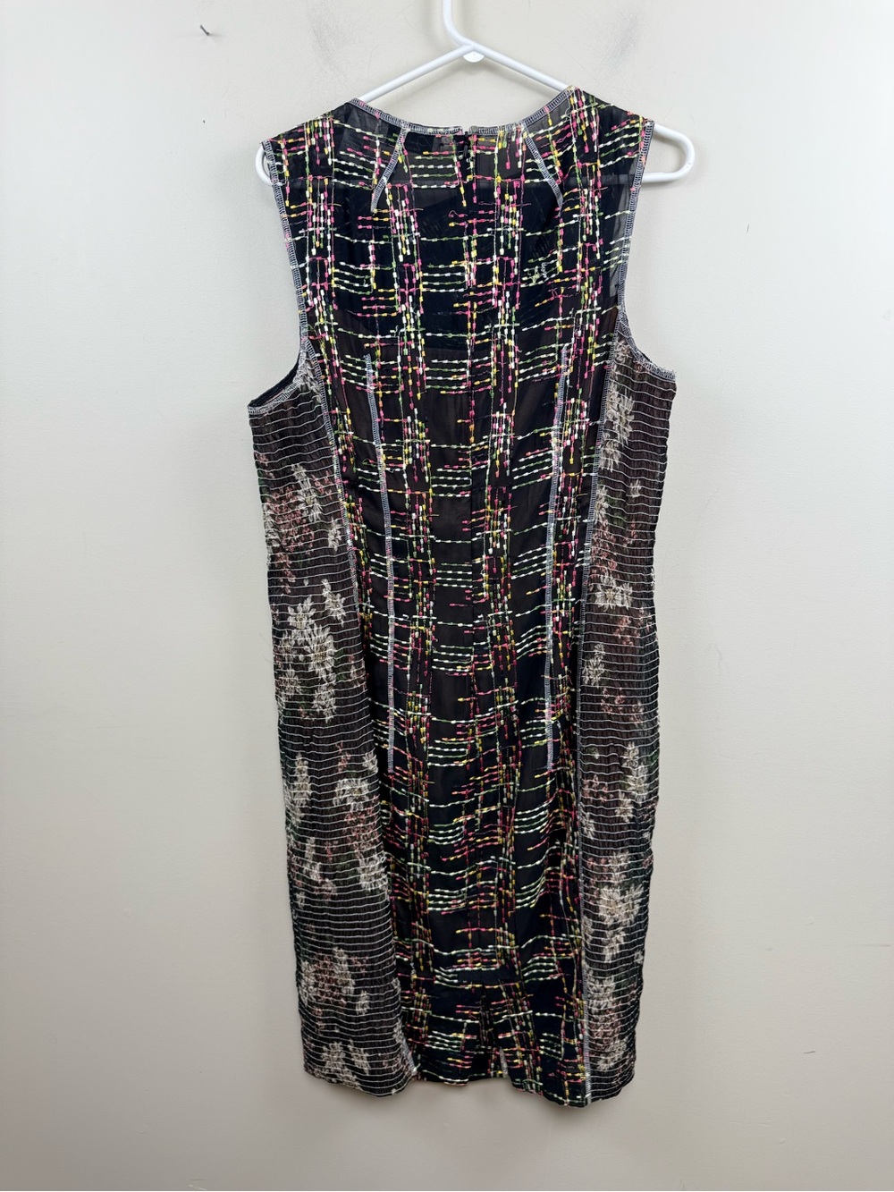 Anthropologie x Byron Lars beauty mark embroidered sheath dress 12 - Picture 9 of 12
